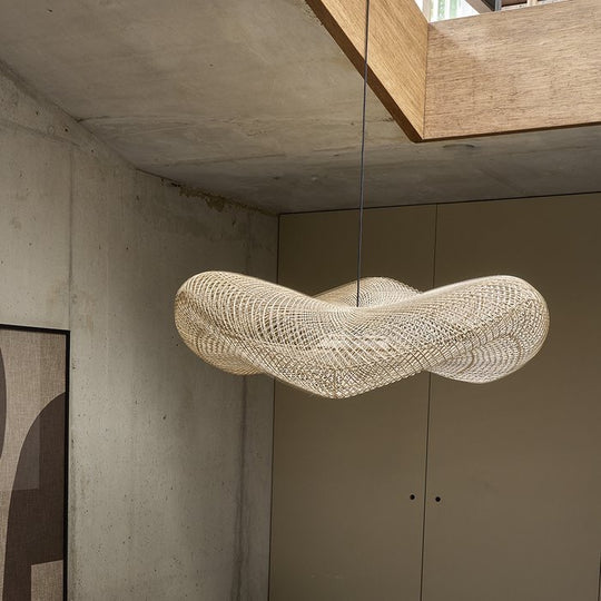 Wave Lampe Natur XXL