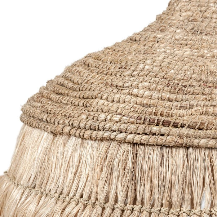 Allasio Hängelampe – Natur Abacá – ⌀ 50 cm