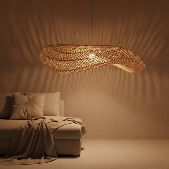 Wave Lampe Natur XXL