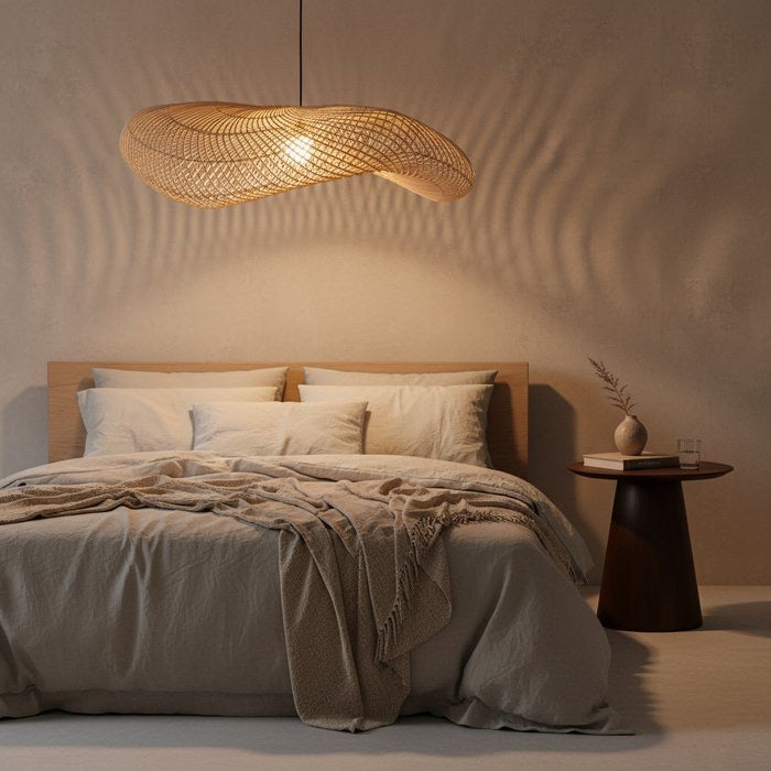 Wave Lampe Natur XXL